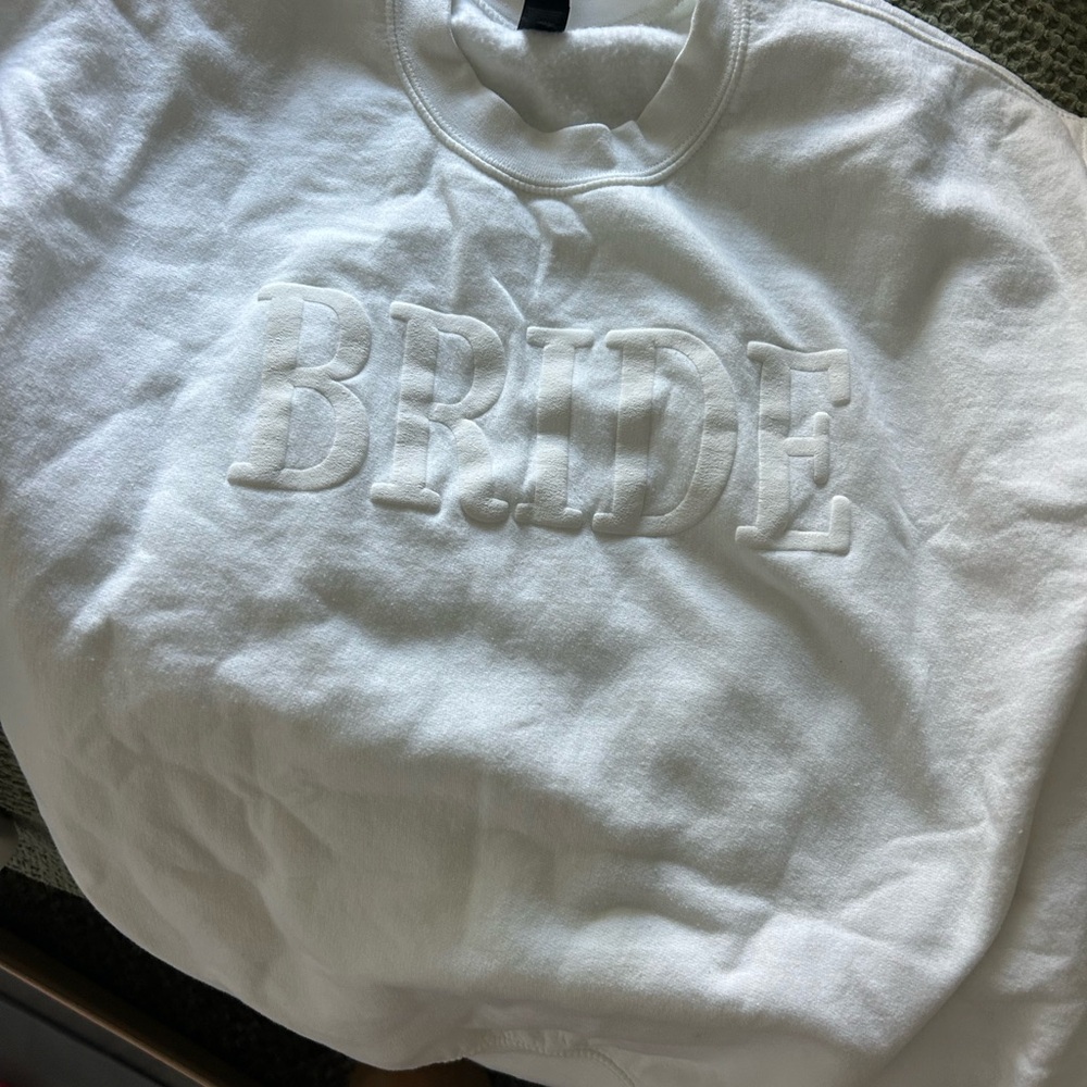 White Bride Sweatshirt
